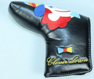 Golf Putterhaube *Clown* Headcover Blade PU-Leder