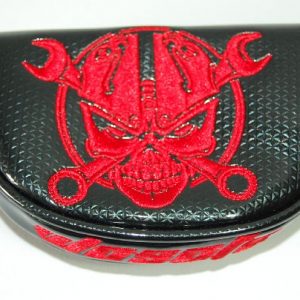 Golf Putterhaube **Skull** Headcover Mallet PU-Leder
