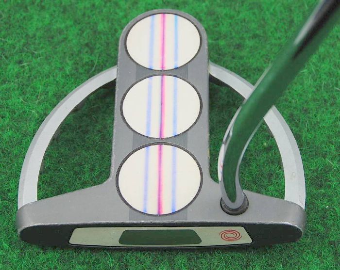 Odyssey WHITE Steel Tri-Ball SRT Putter 35 Inch