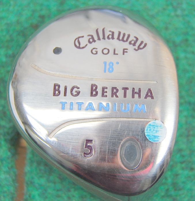 CALLAWAY  Big Bertha Titanium  5 18°