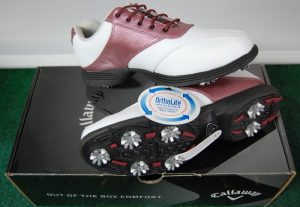 Callaway Golfschuhe für Damen  weiß/rot