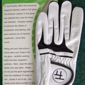 FT Golf Lederhandschuh + Synthetic Links