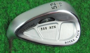 Cleveland RTX 588 Gap Wedge 52° Stahlschaft Linkshänder
