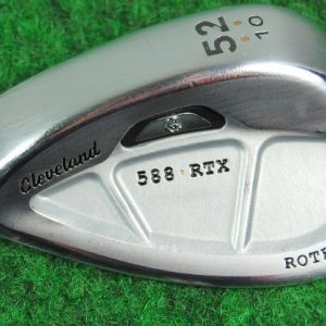 Cleveland RTX 588 Gap Wedge 52° Stahlschaft Linkshänder