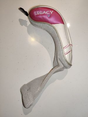 Callaway Legacy weiß Headcover Rescue-Haube
