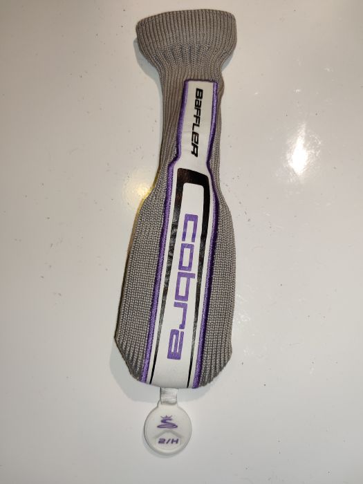 Cobra Baffler grau Socke Headcover Rescue-Haube