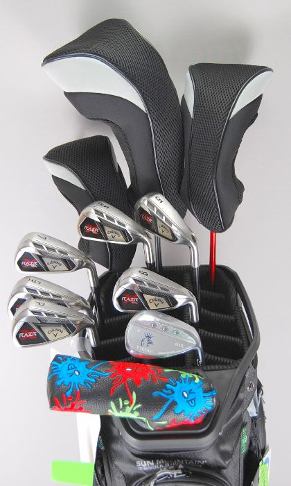 Callaway RAZR X Komplettset Graphitschaft Light Flex – Bild 8