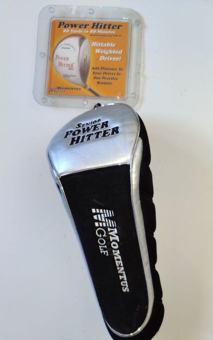 Momentus-Golf-Senior-Power-Hitter Headcover Driver-Haube