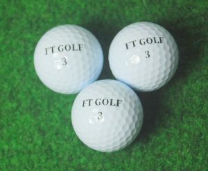 FT 2- Pieces Golfbälle NEU