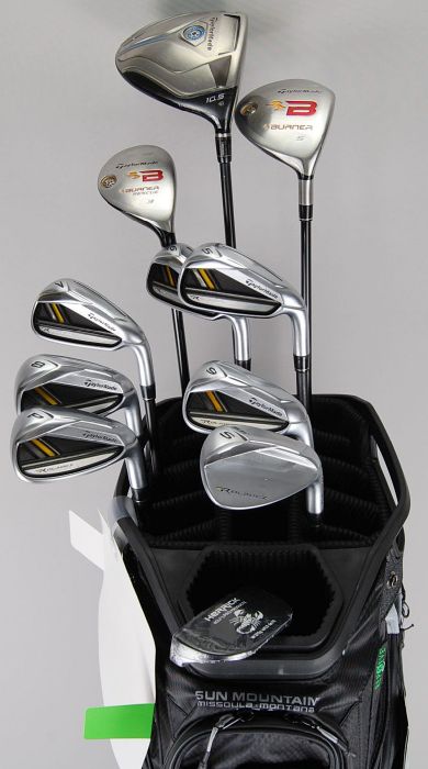 TaylorMade RBladez Herren Komplettset Graphit Regular Flex + 1,5 inch 3° UP