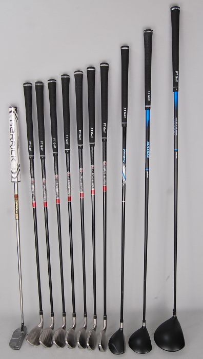 TaylorMade Burner Plus Herren Komplettset Graphit Regular Flex + 1 inch 2° Up – Bild 7