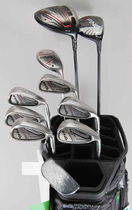 Ping Karsten Komplettset Graphit Light Flex + 1,75 inch 3°UP