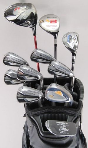 TaylorMade SpeedBlade Herren Komplettset Stahl Regular + 1 inch 2° up