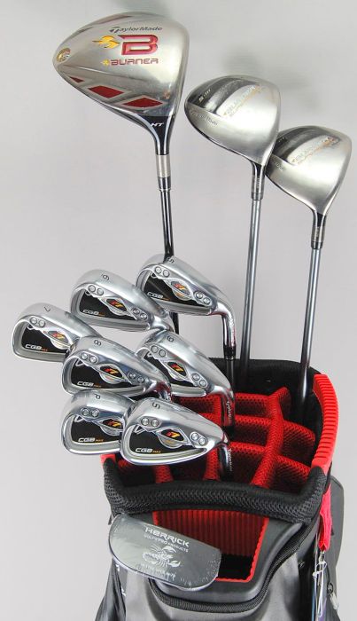 TaylorMade R7 CGB MAX Herren Komplettset Graphit Light Flex + 1 inch 2° up