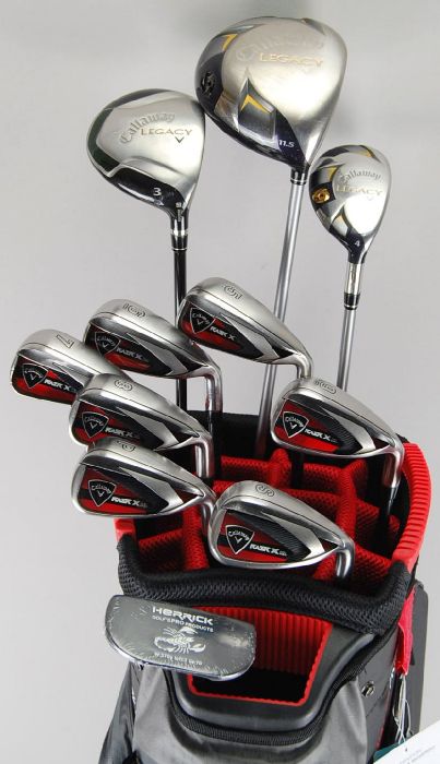 Callaway RAZR X HL Herren Komplettset Graphit Regular Flex + 1 inch 2° up