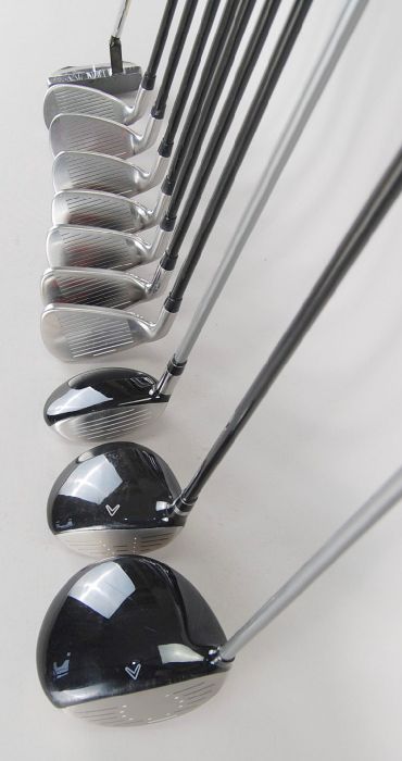 Callaway RAZR X HL Herren Komplettset Graphit Regular Flex + 1 inch 2° up – Bild 6