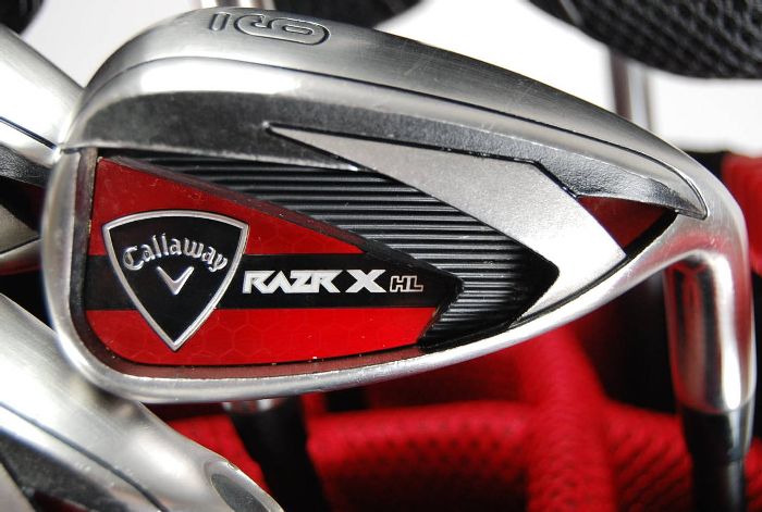 Callaway RAZR X HL Herren Komplettset Graphit Regular Flex + 1 inch 2° up – Bild 8