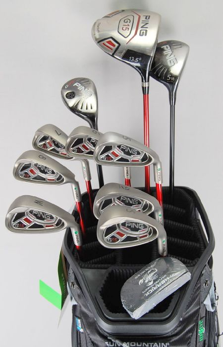 Ping G15 Komplettset Graphit Light Flex + 1 inch 2°UP