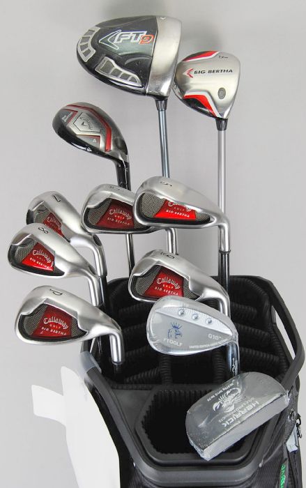 Callaway Big Bertha Komplettset Regular Flex Graphitschaft + 1 inch 2° UP