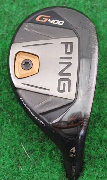 Ping G400 Rescue 4 22° Stahl Regular Flex