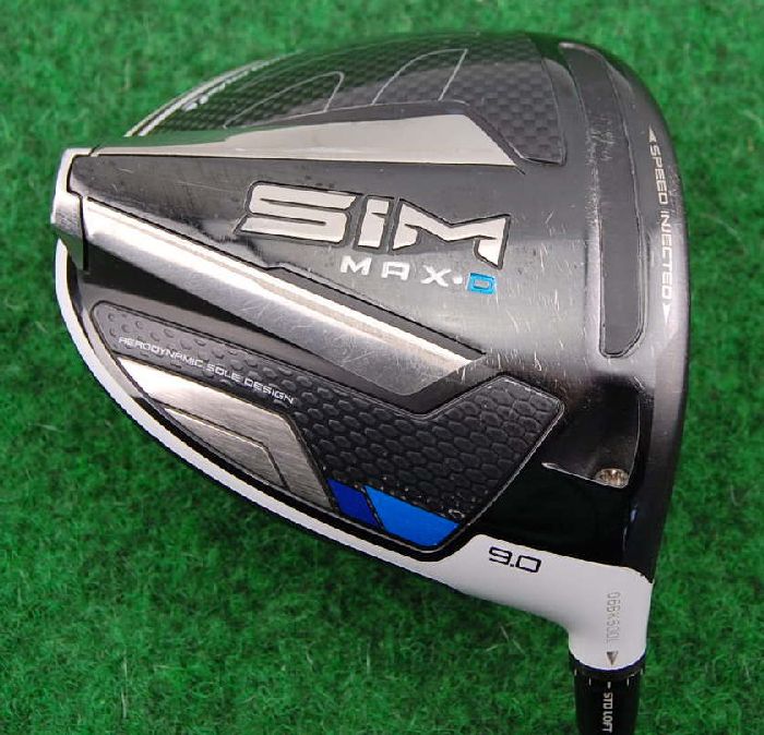 TaylorMade Sim Max D Driver 7°-11° Stiff Flex