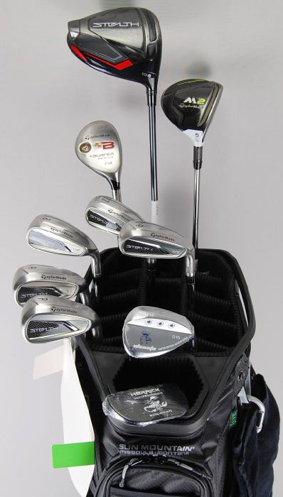 TaylorMade Stealth HD Komplettset Stahlschaft Stiff Flex Herren