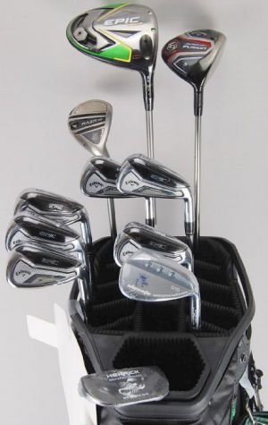 Callaway EPIC Star Forged Komplettset Stiff Flex Stahlschaft + 1 inch 2° UP