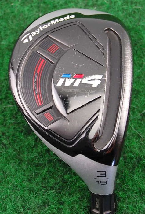 TaylorMade M4 Rescue 3 19° Stiff Flex Stahlschaft