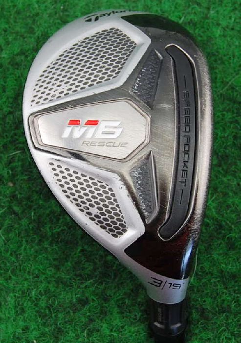 TaylorMade M6 Rescue 3 19° Stiff Flex Graphitschaft