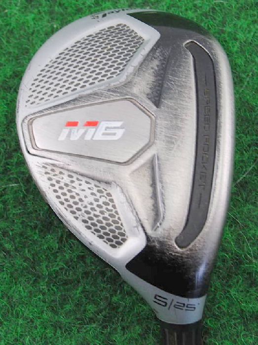 TaylorMade M6 Rescue 5 25° Stiff Flex Graphitschaft