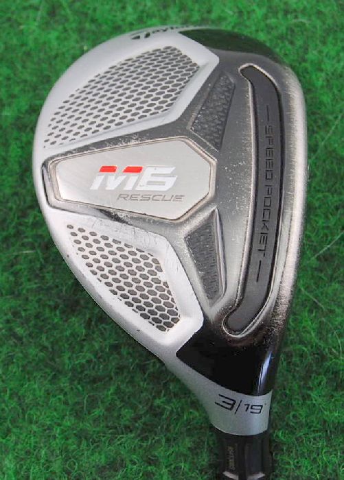 TaylorMade M6 Rescue 3 19° Stiff Flex Stahlschaft