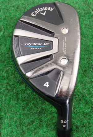 Callaway Rogue Star Rescue 4 20° Herren Stiff Flex Stahlschaft