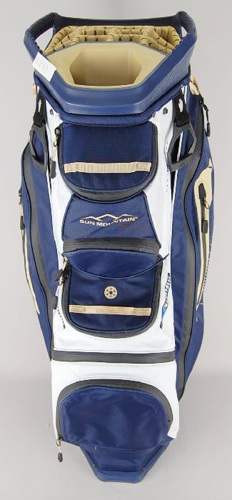 Sun Mountain Cartbag H2NO C130, navy/weiß/gold