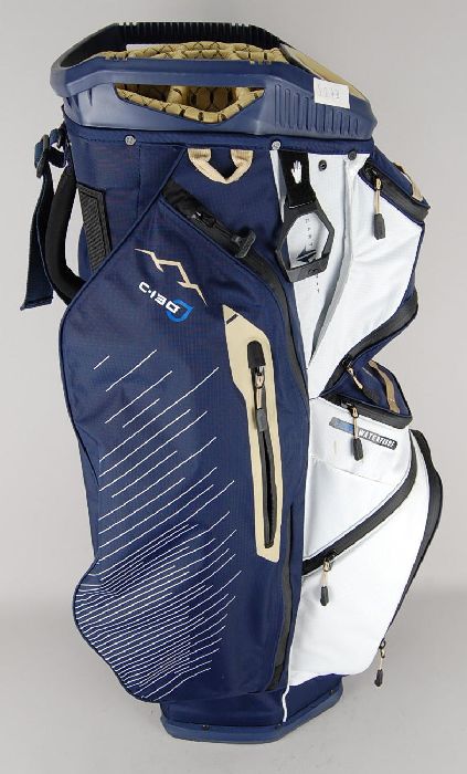 Sun Mountain Cartbag H2NO C130, navy/weiß/gold – Bild 3