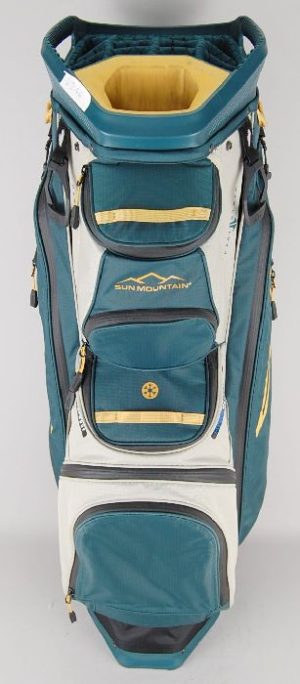 Sun Mountain Cartbag H2NO C130, petrol/sand/gelb